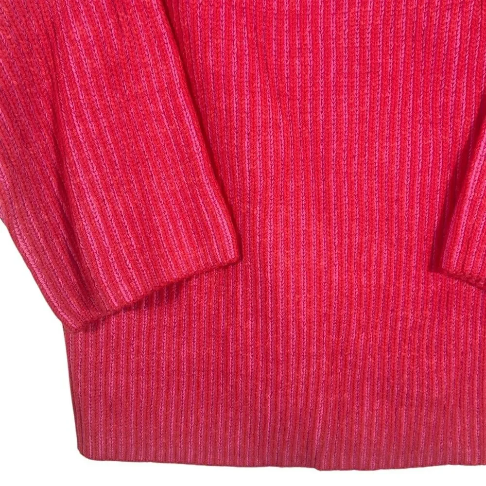 Free People Charlotte Tunic Oversized Sweater Blossom Glow Combo Size XS